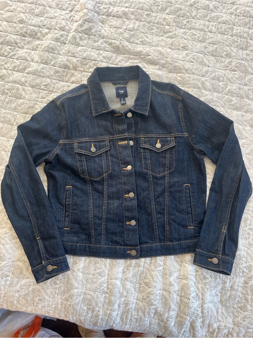 GAP Dark Blue Denim Trucker Jacket